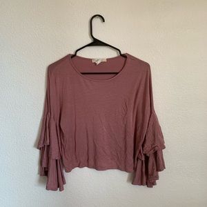 super soft flounce long sleeve